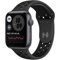 Умные часы Apple Watch Series SE Gen 1 40 мм Aluminium Case GPS, серый космос/антрацитовый/черный