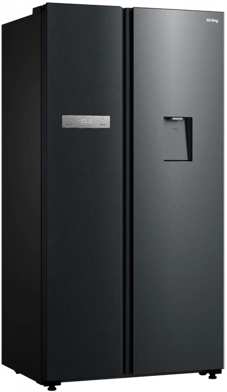 Холодильник Korting KNFS 95780 W XN, черный