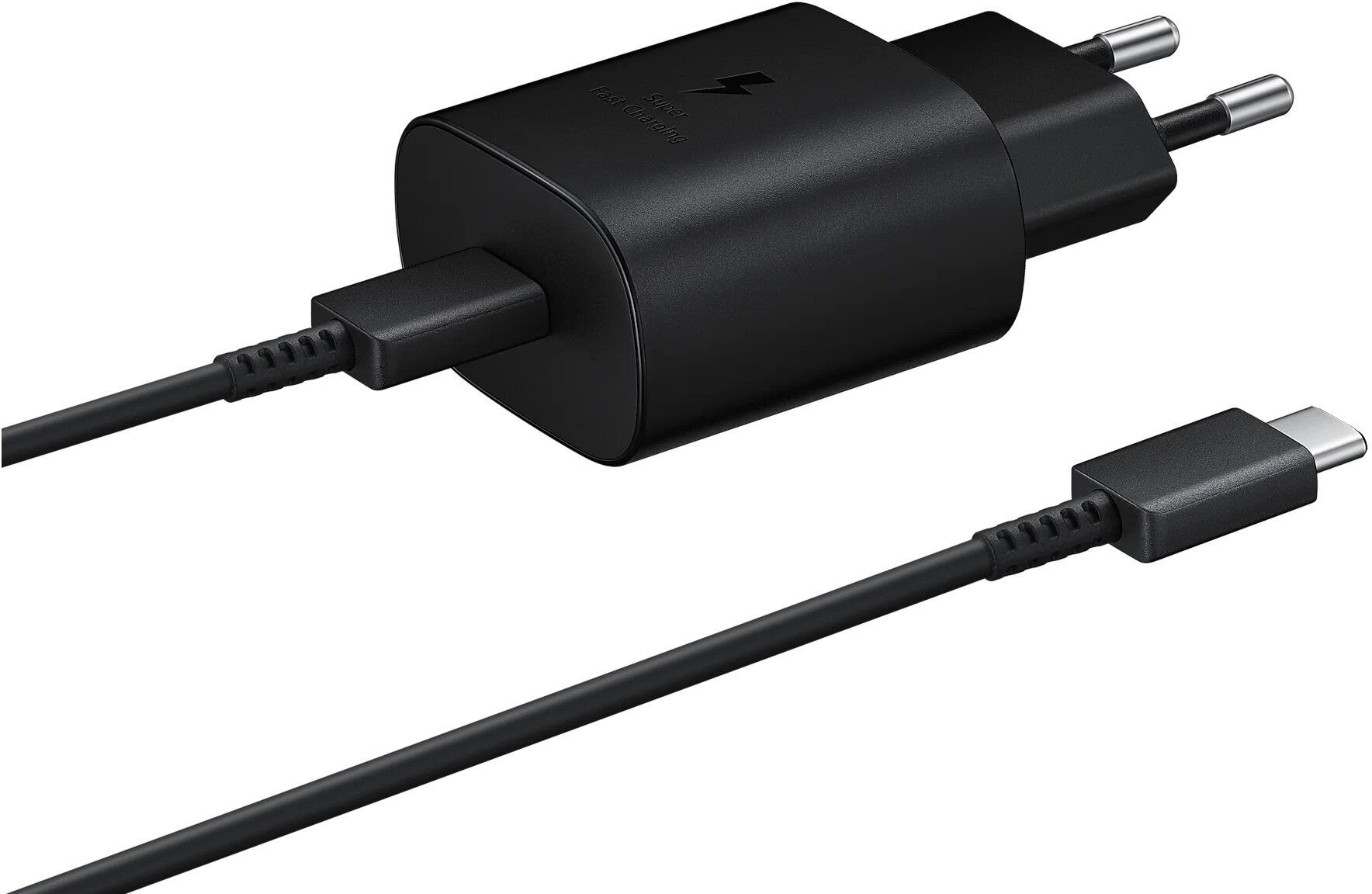 Зарядное устройство Samsung Сетевое 25W 3A+2A (PD) USB Type-C для белый (EP-TA800XWEGWW)