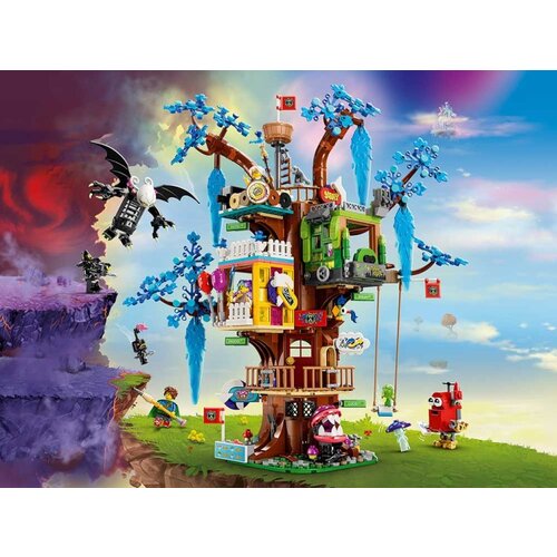 Конструктор LEGO DREAMZzz 71461 Fantastical Tree House, 1257 дет. игрушка lego современный домик на дереве