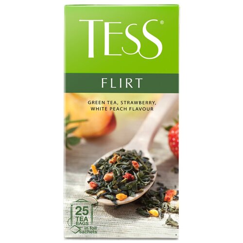 Tess Чай зеленый ТЕSS Flirt 1,5г*25пак