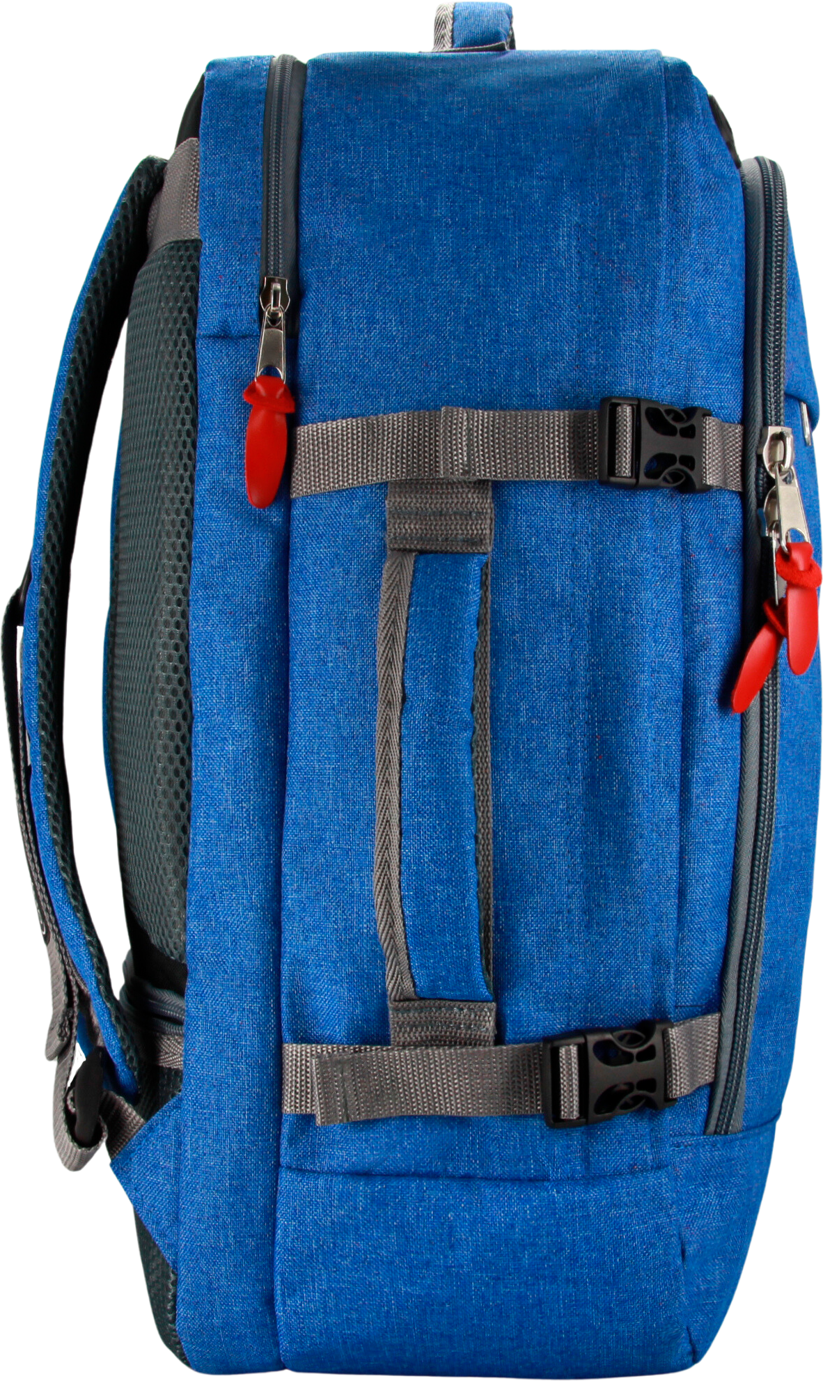 Рюкзак сумка чемодан ручная кладь S в самолет дорожная 44 л, голубой - фотография № 10