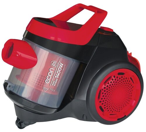 Пылесос ECON ECO-1441VC / ECO-1442VC, черный/красный — купить в ...