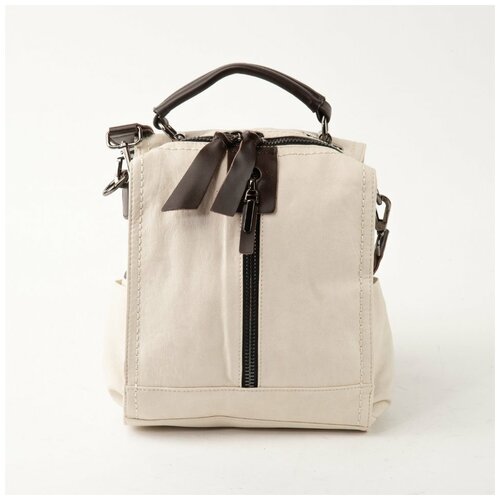 фото Сумка-рюкзак avsen 17015-0629-1 светло-бежевая