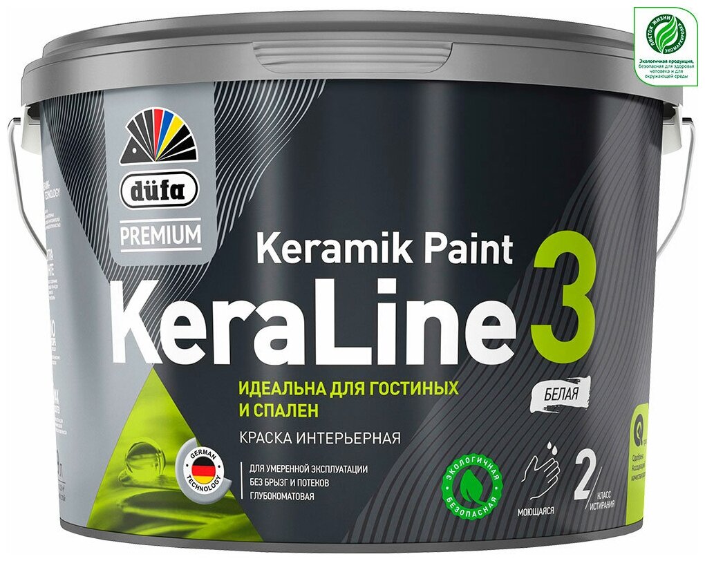 Краска акриловая Dufa Premium KeraLine 3