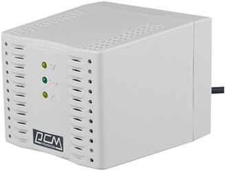 Стабилизатор напряжения однофазный Powercom TCA-1200 (0.6 кВт) белый