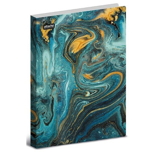 фото Папка с зажимом attache selection, fluid, бирюзация