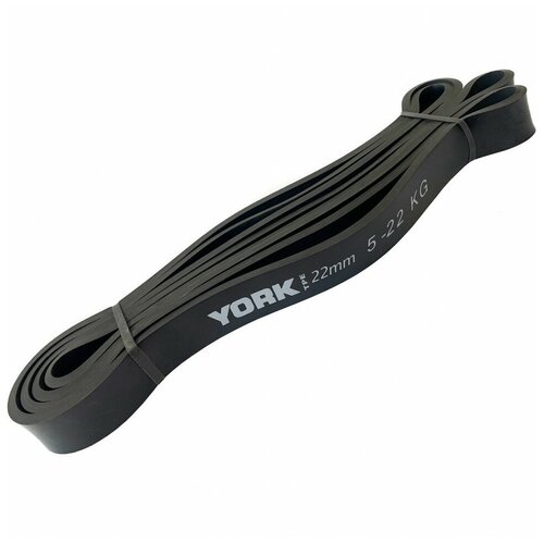 фото Эспандер york tpr crossfit 2080х4.5х22мм черный rbt-103/b34950