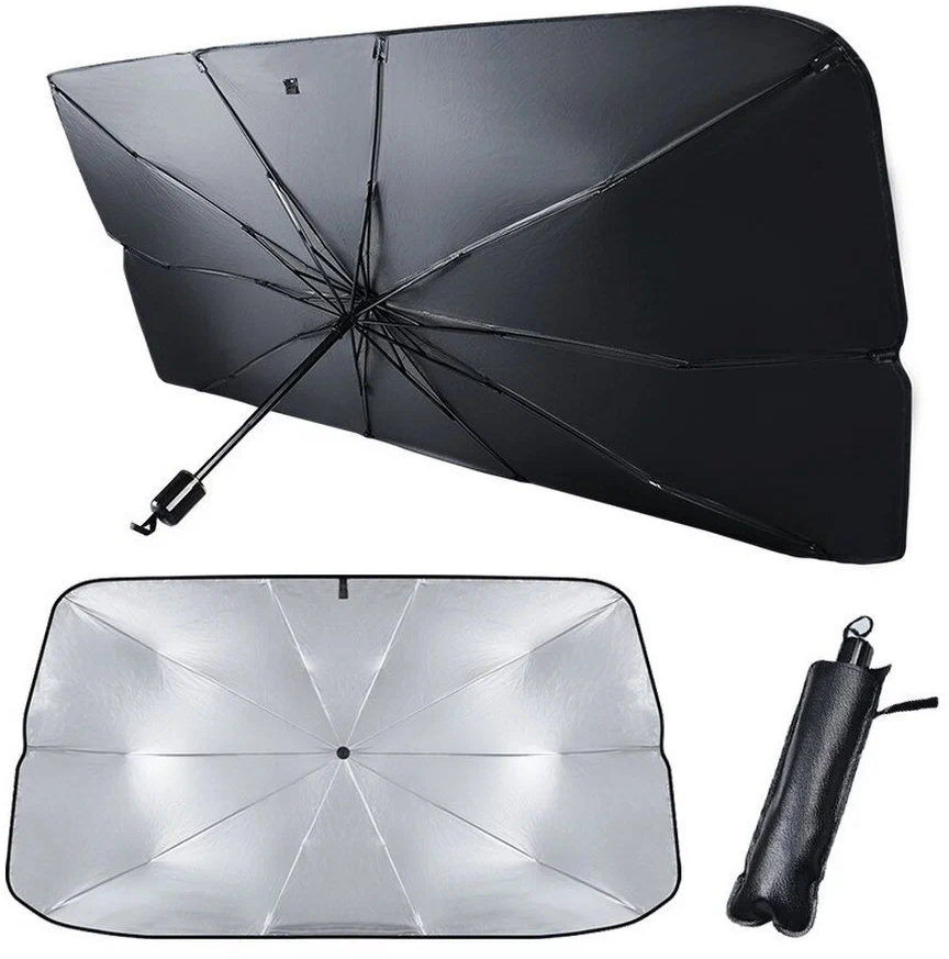 Солнцезащитный козырек на лобовое стекло автомобиля SAV / Солнцезащитный зонт для автомобиля/ Солнцезащитная теплоизоляционная ткань для автомобиля