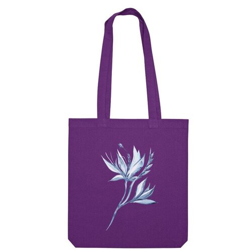 фото Сумка шоппер us basic, фиолетовый