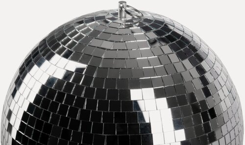 Изображение товара Зеркальный шар LAudio Mirror Ball WS-MB25, в комплекте с мотором, диаметр 25см, серебристый