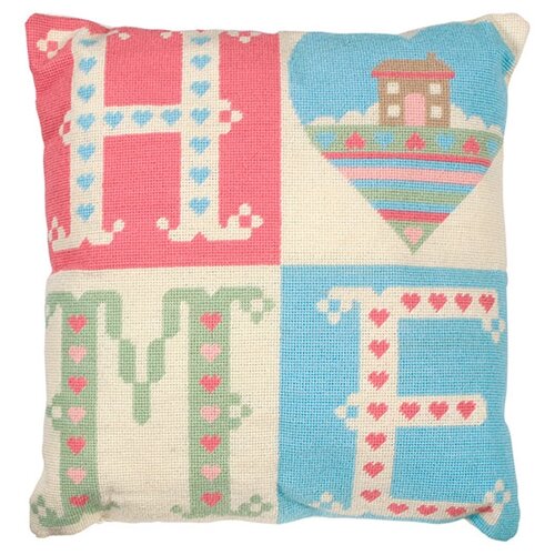 фото Набор для вышивания anchor: наволочка home sweet home 40*40см, mez, alr38