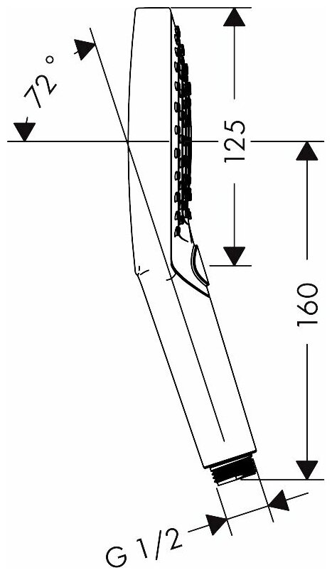 Ручной душ Hansgrohe Raindance Select S 26530700 3 режима, белый матовый - фотография № 3