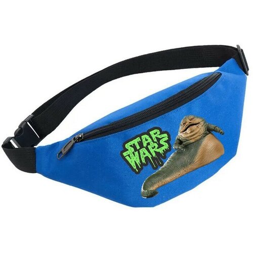 фото Сумка поясная noname, голубой