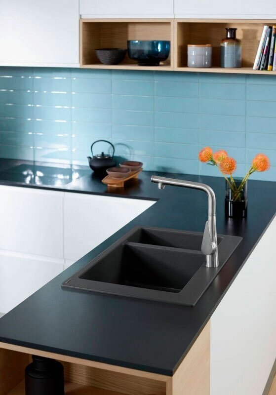 Смеситель для кухни Hansgrohe - фото №3