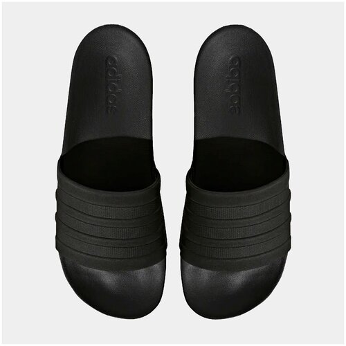 Шлепанцы adidas, размер 42, черный