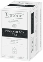 Чай черный Teatone Indian в пакетиках, 25 шт., 1 уп.