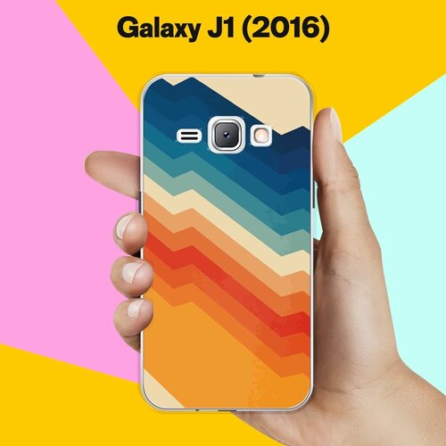 Силиконовый чехол на Samsung Galaxy J1 (2016) Узор 50 / для Самсунг Галакси Джей 1 (2016) силиконовый чехол медведь и кошка дружба на samsung galaxy j1 2016 самсунг галакси джей 1 2016