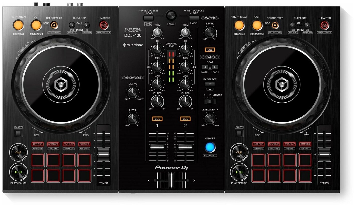 DJ-контроллер PIONEER DDJ-400 — купить по выгодной цене на Яндекс.Маркете - Что дарить мужчинам? Отвечают мужчины