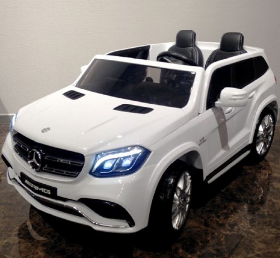 Электромобиль Toyland Mercedes-Benz GLS63 AMG, цвет: черный краска - фото №8