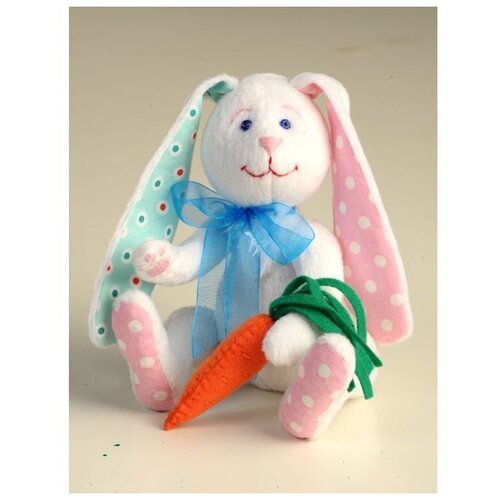 фото Набор для шитья «зайка морковкин», перловка