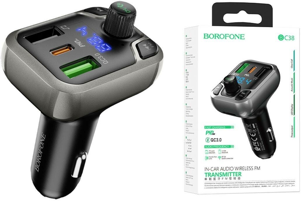 Трансмиттер Borofone BC38, черный