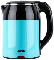 Чайник BBK EK1709P черный/бирюзовый