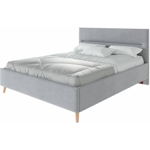 Каркас кровати SCANDICA Telma, 140х200 см, цвет светло-серый
