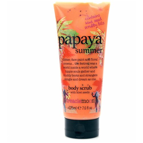 Treaclemoon Скраб для тела Papaya summer, 225 мл treaclemoon скраб для тела летняя папайя papaya summer body scrub 225 мл