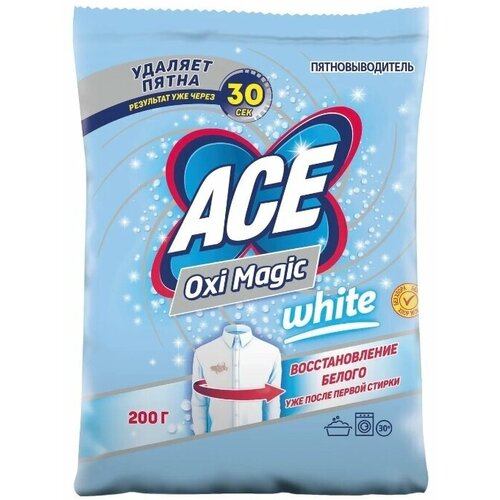 Пятновыводитель Ace Oxi Magic White, 500 г