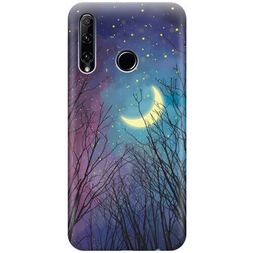 фото Re:pa накладка transparent для honor 10i / 20e с принтом "месяц в ветвях"