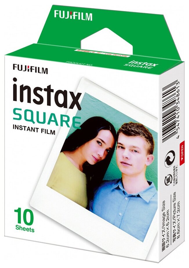 Картридж Fujifilm Instax SQUARE, 10 снимков