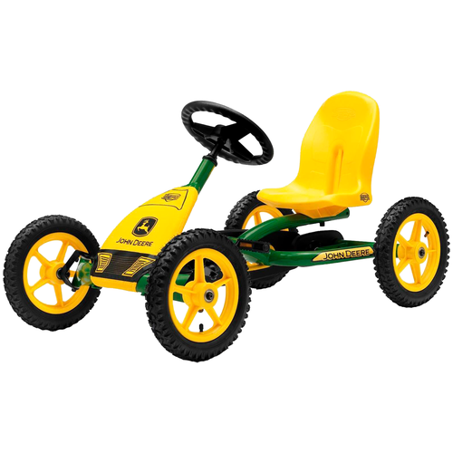 Веломобиль Berg Buddy John Deere, желтый/зеленый веломобиль berg go² sparx red