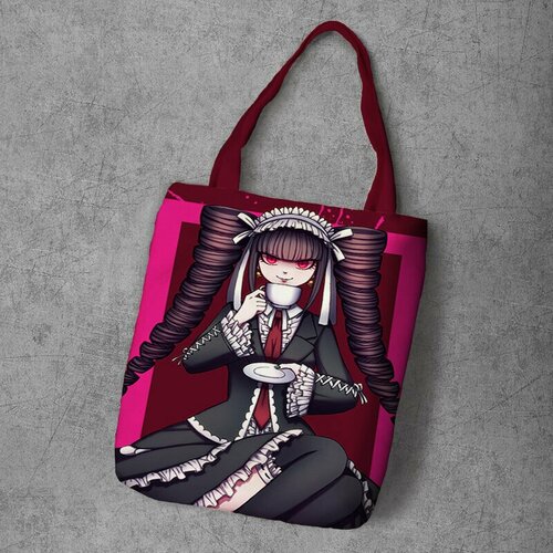 фото Сумка шоппер anime dakimakura, фактура рельефная, мультиколор