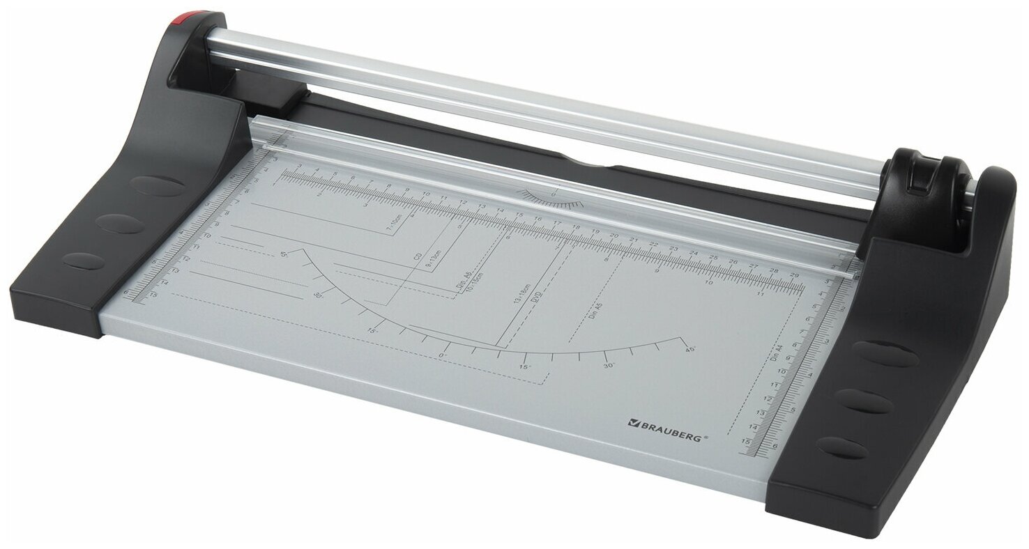 Резак роликовый Brauberg Extra A4, до 10 л, длина реза 320 мм, металлическое основание