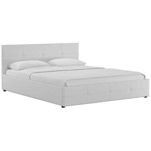 фото Кровать нижегородмебель и к синди 160 с подъемным механизмом white