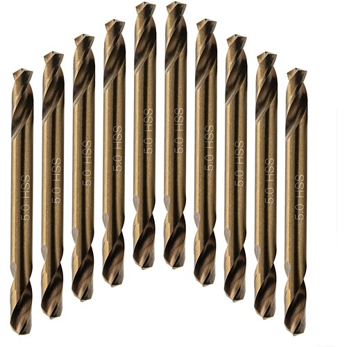 Сверло двухстороннее 5 мм ADM Tools Professional HSS CO M2 по металлу, кобальт