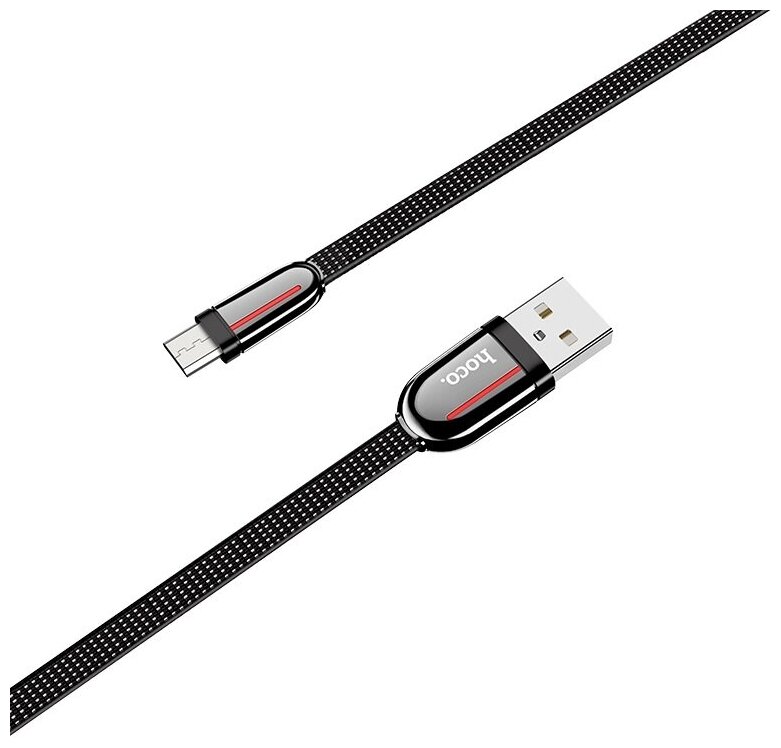 USB Кабель Micro, HOCO, U74, черный