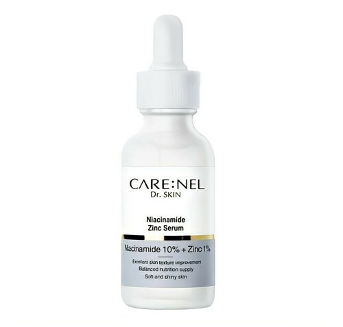 Care: Nel Сыворотка для жирной и проблемной кожи - Niacinamide zinc serum, 30мл