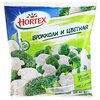 HORTEX Замороженная овощная смесь Брокколи и цветная, 400 г - изображение