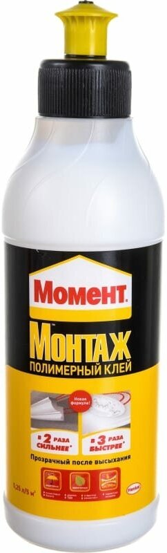фото Полимерный клей Момент Монтаж 250 мл