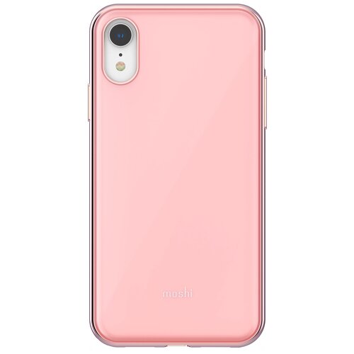 фото Чехол-накладка moshi iglaze для apple iphone xr нежный розовый