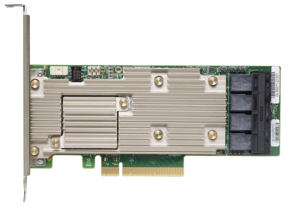 Lenovo ThinkSystem RAID 930-16i 4GB Flash PCIe 12Gb Adapter