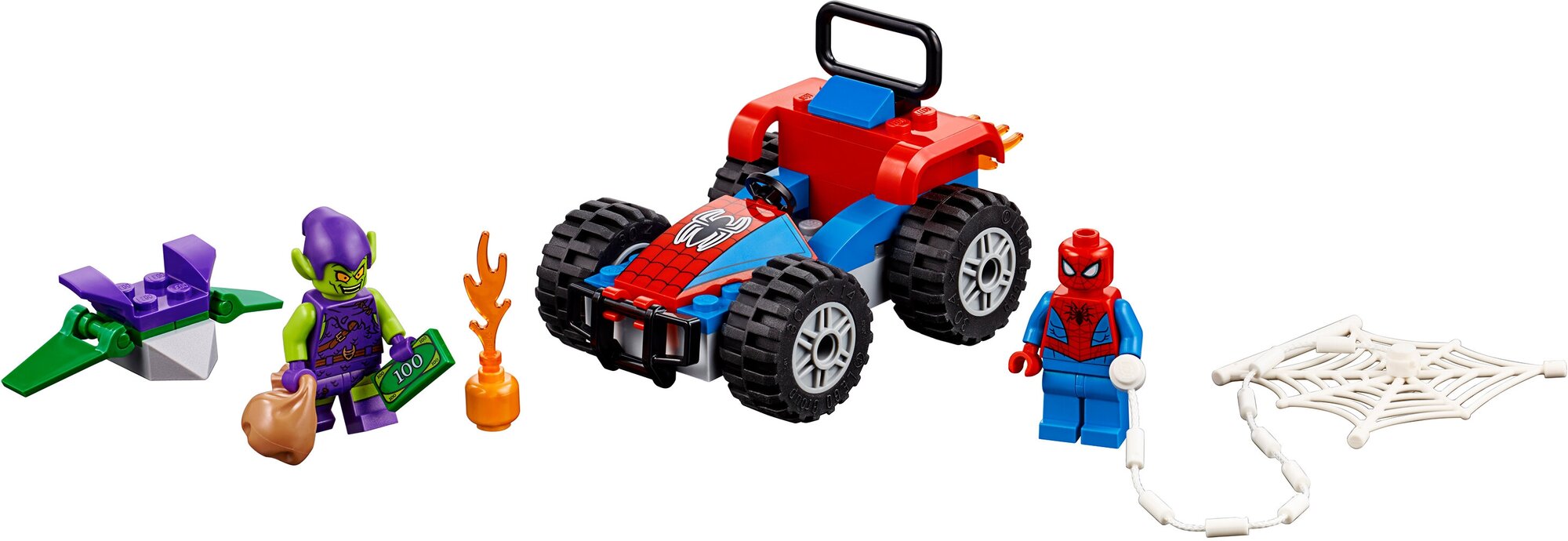 Lego Super Heroes 76133 Автомобильная погоня Человека-паука, (52 дет.) Конструктор - фото №6