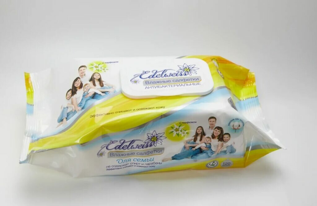 фото Влажные салфетки антибактериальные 1 уп.