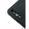 Силиконовый чехол для Samsung Galaxy A50 / A50S / A30S / чехол на Самсунг А50 / А50C / А30С черный матовый - изображение