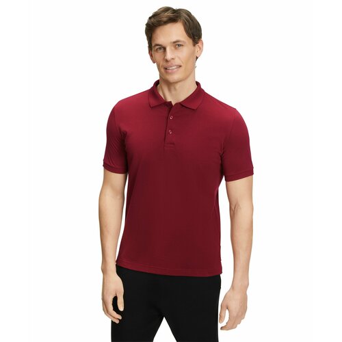 фото Поло falke polo shirt, размер xxxl, бордовый