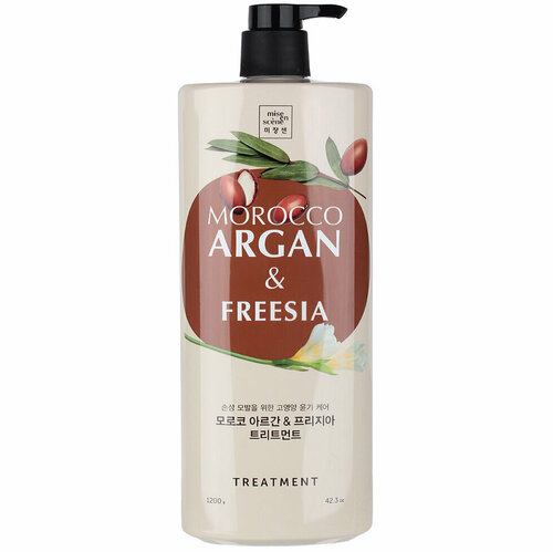 Бальзам для волос с марокканским аргановым маслом Mise En Scene Morocco Argan & Freesia Treatment, 1200 мл