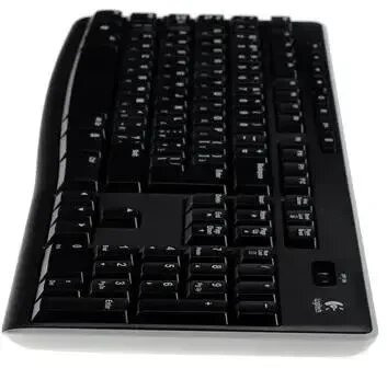 Клавиатура Logitech K270 черный/белый (920-003058)