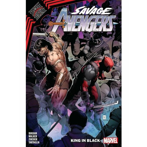 Savage Avengers Vol. 4: King In Black (Gerry Duggan) Дикие сувенир pyramid deadpool merc with a mouth 29шт